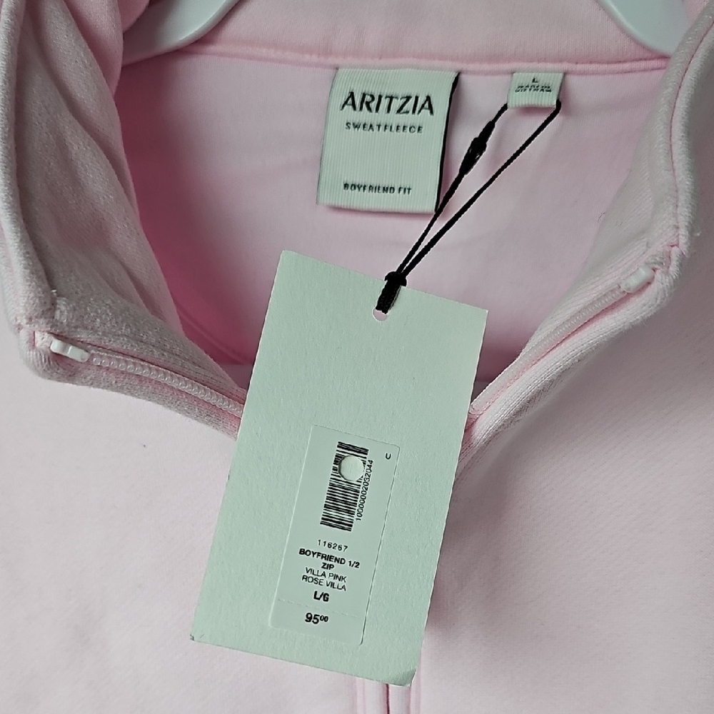Aritzia
Cozy Sweatfleece Boyfriend 1/2 Zip - Picture 3 of 3